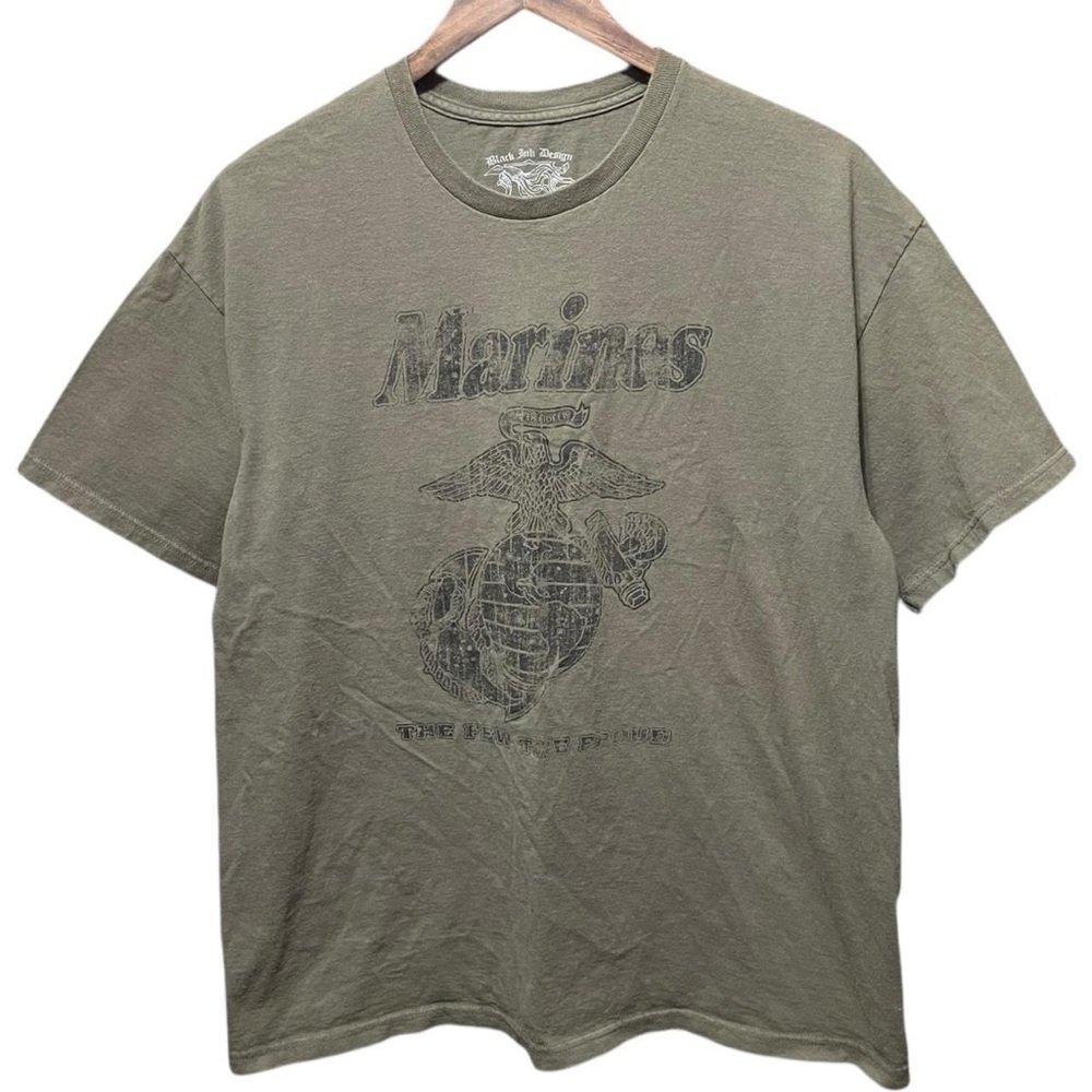 United States Marines the few the proud graphic military short sleeve T-shirt